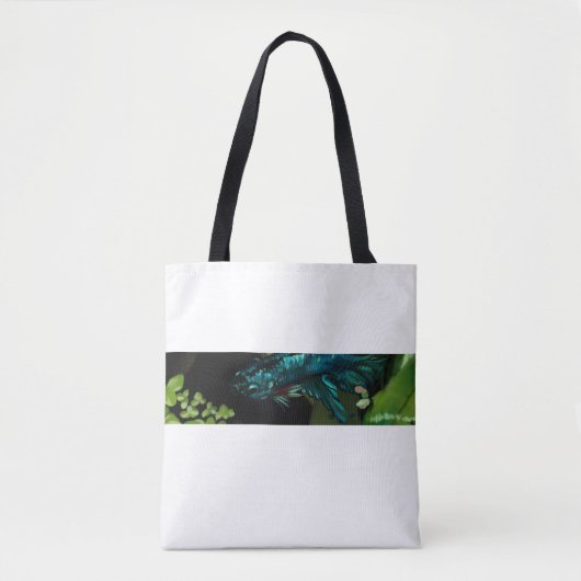 Azure Betta Fish Tote Bag (Voorkant)