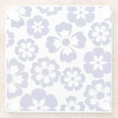 Azure Bloesem Harmonie Onderzetter Glazen Onderzetter (Achterkant)