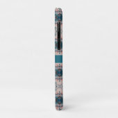 Azure Bloom, aangepast Case-Mate iPhone Case (Achterkant/links)