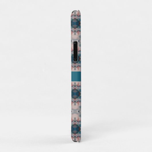 Azure Bloom, aangepast Case-Mate iPhone Case (Achterkant/rechts)