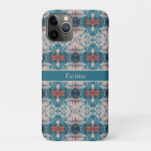 Azure Bloom, aangepast Case-Mate iPhone Case (Achterkant)
