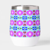 Azure Bloom Kaleidoscoop (Achterkant)