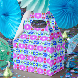 Azure Bloom Kaleidoscoop Bedankdoosjes