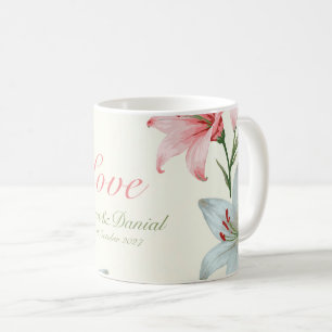 Azure Bloom Koffiemok