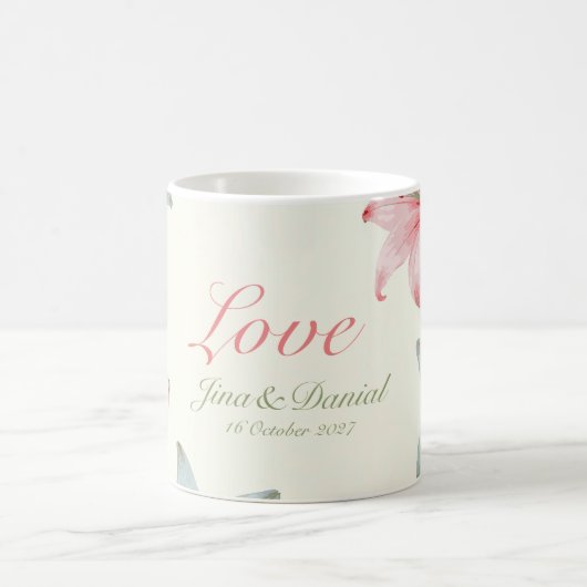 Azure Bloom Koffiemok (Center)