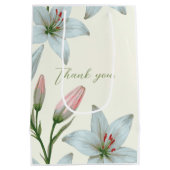 Azure Bloom Medium Cadeauzakje (Achterkant)