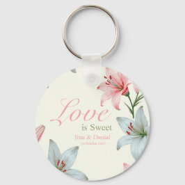 Azure Bloom Sleutelhanger