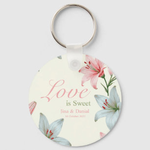 Azure Bloom Sleutelhanger