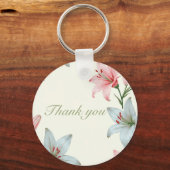 Azure Bloom Sleutelhanger (Achterkant)