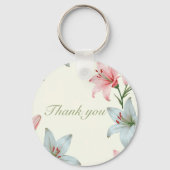 Azure Bloom Sleutelhanger (Achterkant)