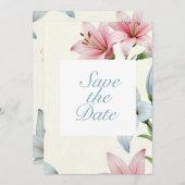 Azure Bloom V01 Kaart (Voorkant / Achterkant)