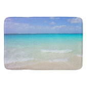 Azure Blue Caribbean Tropical Beach Badmat (Voorkant)
