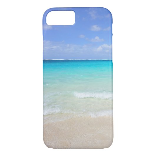 Azure Blue Caribbean Tropical Beach Case-Mate iPhone Case (Achterkant)