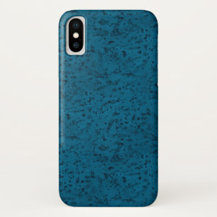 Azure Blue Cork Look Wood Gradin Case-Mate iPhone Case