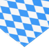 Azure Blue Harlequin Tafelkleed (Gekanteld)