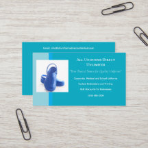 Azure Blue Medical Clogs Uniform