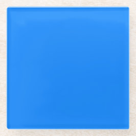 Azure Blue Square Glass Onderzetter Glazen Onderzetter