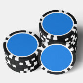 Azure Blue Star Dust Pokerchips (Opstapeling)