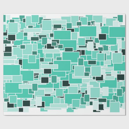 Azure Chaos Cadeaupapier (Vlak)