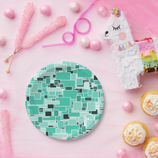 Azure Chaos Papieren Bordje (Feest)