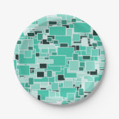 Azure Chaos Papieren Bordje (Voorkant)