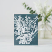 Azure Coral I Briefkaart (Staand voorkant)