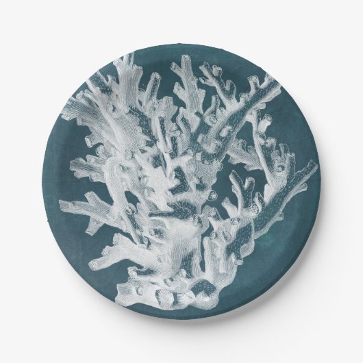 Azure Coral I Papieren Bordje (Voorkant)
