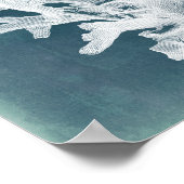 Azure Coral I Poster (Hoek)