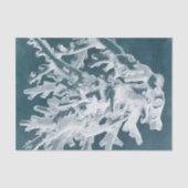 Azure Coral I Tissuepapier (Voorkant)