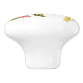 Azure Crowned Hummingbird Keramische Knop (Zijkant)