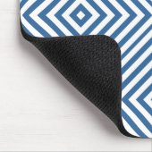 Azure Diamond Chevron Muismat (Hoek)