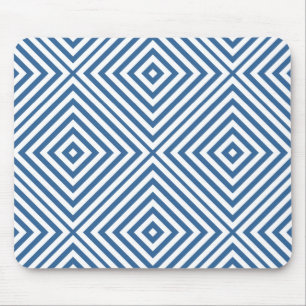 Azure Diamond Chevron Muismat