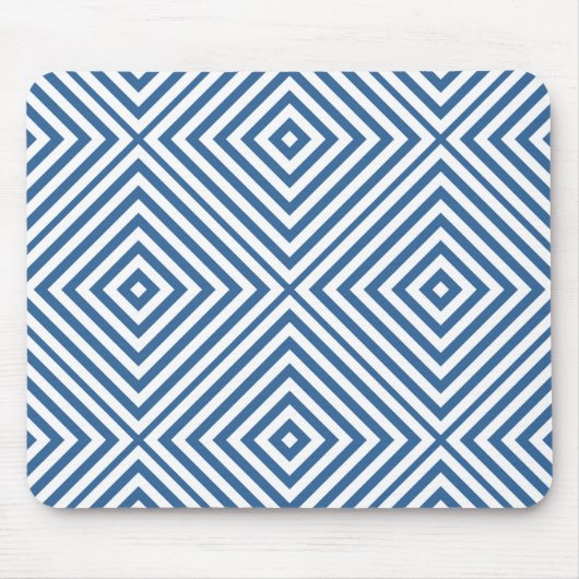 Azure Diamond Chevron Muismat (Voorkant)