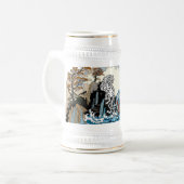Azure Dragon en White Tiger. Illustratie Bierpul (Voorkant links)