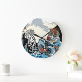 Azure Dragon en White Tiger. Illustratie Grote Klok (Huis)