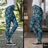 Azure Droom Broek Leggings
