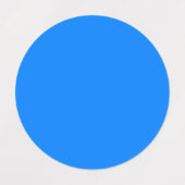 Azure (effen kleur) labels (Design 1)