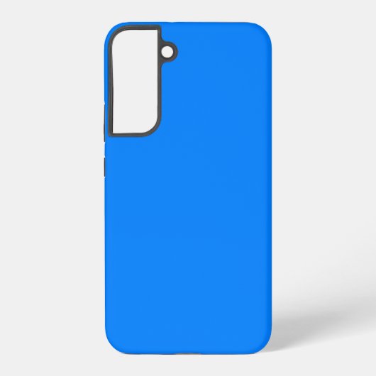 Azure (effen kleur) samsung galaxy hoesje (Achterkant)