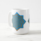 Azure en Ember Star Koffiemok (Voorkant links)