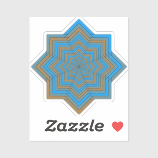 Azure en Ember Star Sticker (Vel)