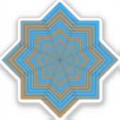 Azure en Ember Star Sticker (Voorkant)