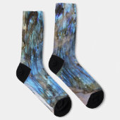 Azure en Iridescence Sokken (Rechts)