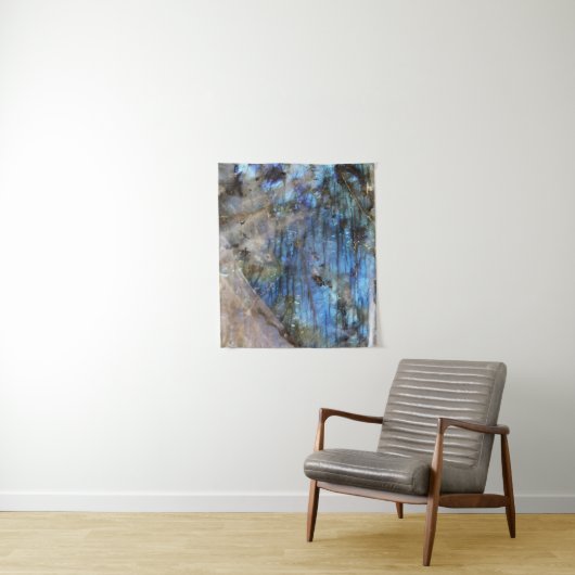 Azure en Iridescence Wandkleed (In situ)