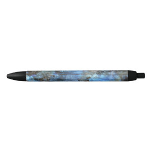Azure en Iridescence Zwarte Inkt Pen