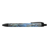 Azure en Iridescence Zwarte Inkt Pen (Bovenkant)