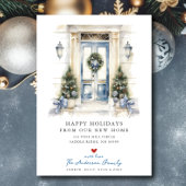 Azure Entrance New Home Verhuizen Aankondiging