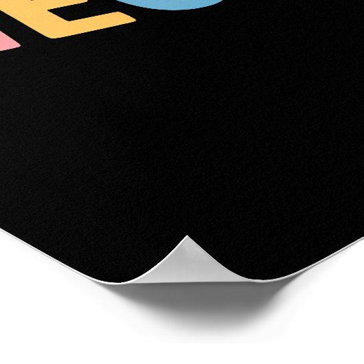 Azure Feline Meow-velousness Poster (Hoek)