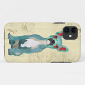 Azure , Frans Bull Dog iPhone Case (Achterkant (horizontaal))