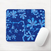 Azure Frost Flower Mousepad Muismat (Met muis)