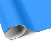 Azure Glossy Wrapping Paper Cadeaupapier (Rol Hoek)